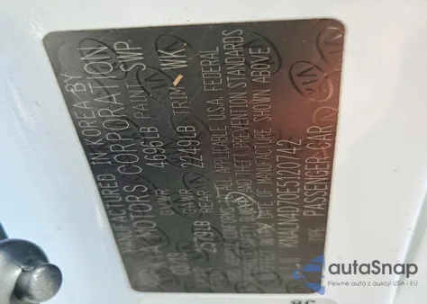 2014 Kia Cadenza Premium z USA, uszkodzony, nr VIN KNALN4D70E5120742